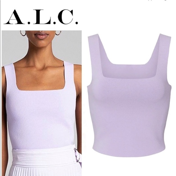 A.L.C. Victoria Cropped Top XL - Picture 1 of 10